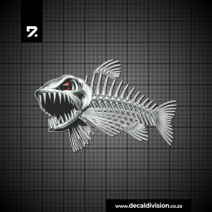 Bone Fish Sticker